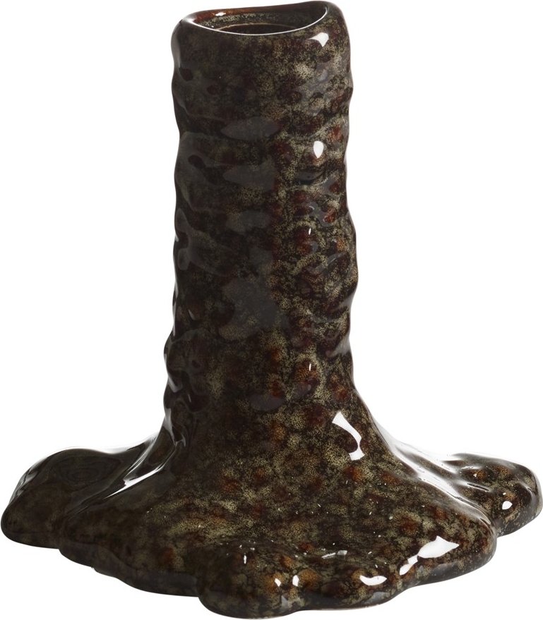 Lizzie ljusstake 15 x 15 cm - Brun - Ljusstakar, Ljushållare