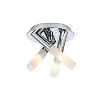 Glow Taklampa - Krom/Frostat glas Glow Taklampa - Krom/Frostat glas