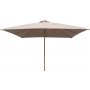 Orlando parasol 300x300 cm Beige / Hout