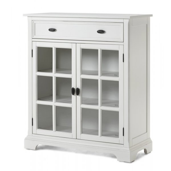 Paris vitrinskåp - Vit Paris vitrinskåp - Vit