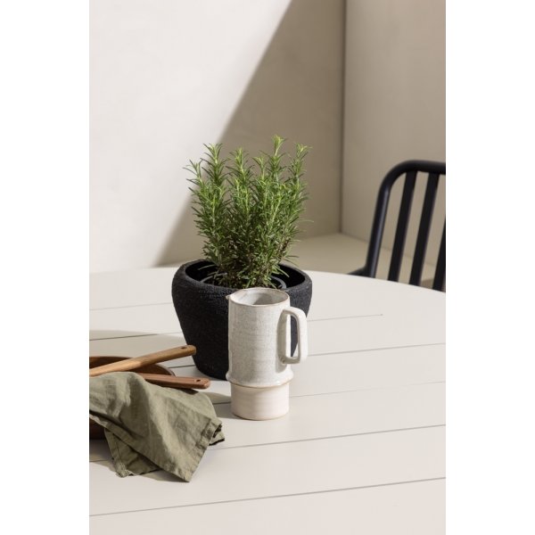 Lina utematgrupp med 4 st Peking stolar - Beige/Svart Lina utematgrupp med 4 st Peking stolar - Beige/Svart