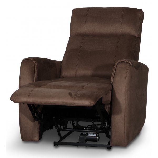 Enjoy Elof el Recliner med USB - Brunt Ecoläder Enjoy Elof el Recliner med USB - Brunt Ecoläder