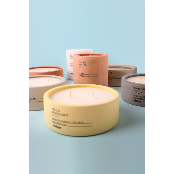 Bby Sunshine doftljus lg - Vit