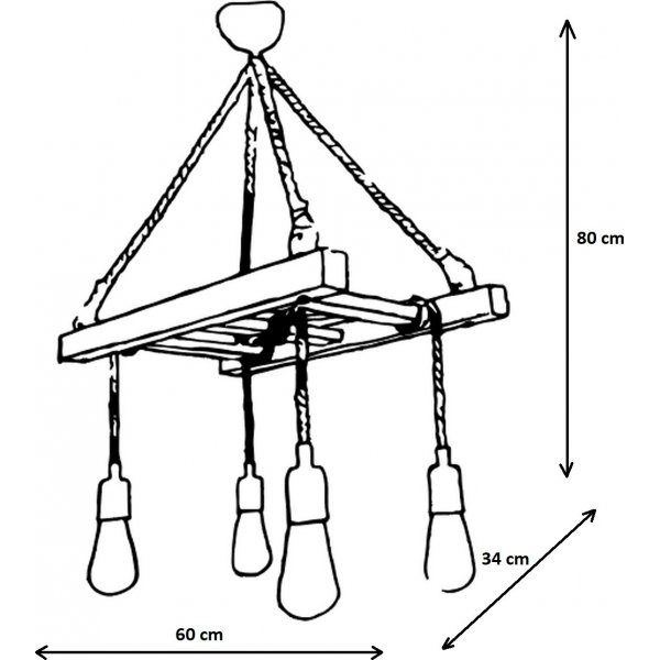 Plafonnier Marve - Noyer Plafonnier Marve - Noyer