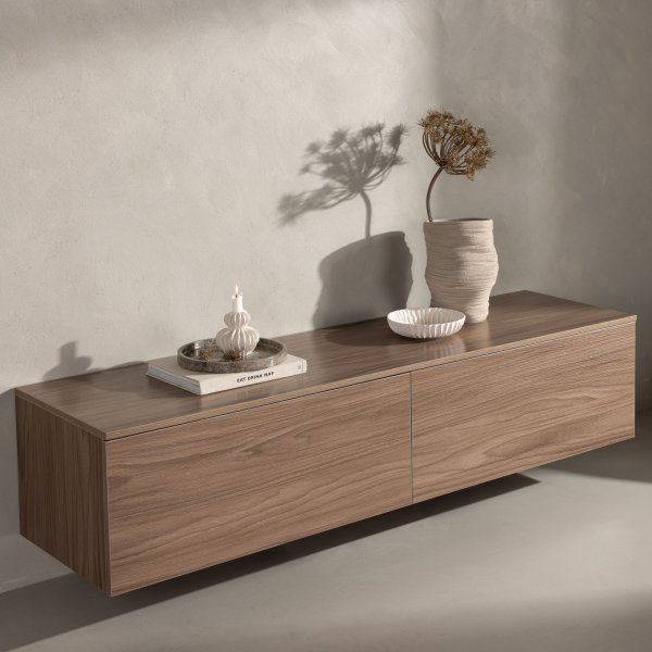 Fredslund tv-bnk valnt - 160 cm