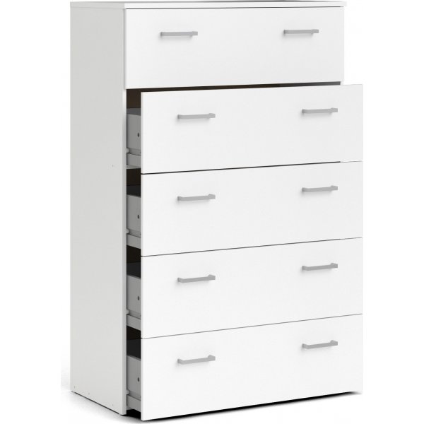 Space ladekast met 5 laden - Wit Space ladekast met 5 laden - Wit
