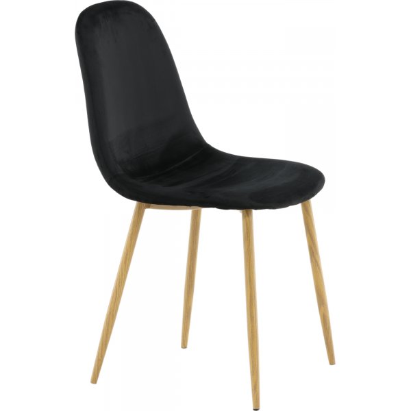 Bridge matstol - Svart/ljus valnöt Bridge matstol - Svart/ljus valnöt