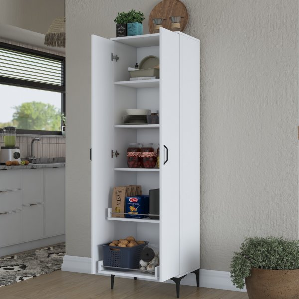 Armoire Jericho 110 - Blanc Armoire Jericho 110 - Blanc