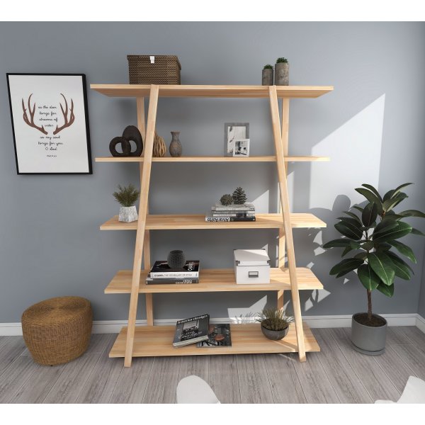 Sofie bokhylla - Furu