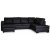 Solna U-soffa D3A - Bonded Leather + Flckborttagare fr mbler