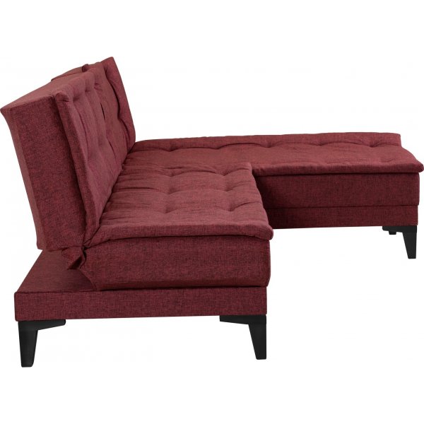 Santo divanbäddsoffa - Vinröd Santo divanbäddsoffa - Vinröd