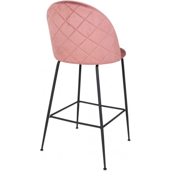 Barstol rosa/svart Barstol rosa/svart