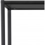 Seaford bokhylla 77x185 cm - Ask/svart