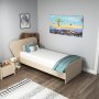 Suave enkelsng 190 x 90 cm - Valnt/beige