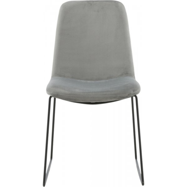 Minnie matstol - Grå sammet Minnie matstol - Grå sammet