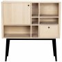 Dalsland highboard - Whitewash/svart