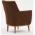 Fauteuil Gonca - Marron