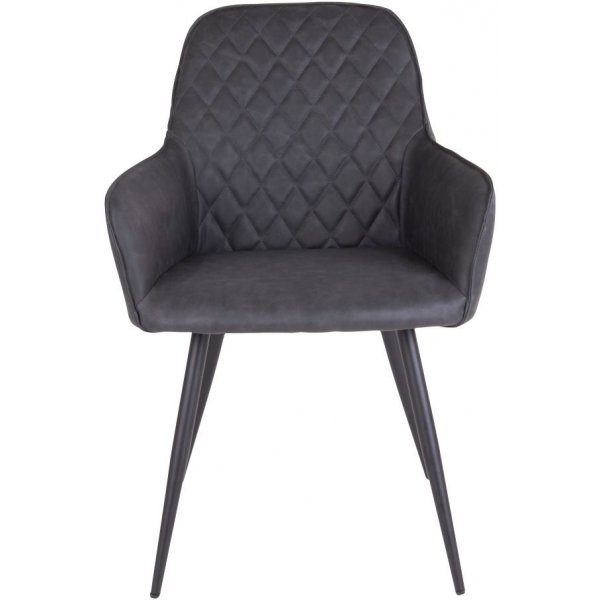 Chaise de Salle à Manger Harbo - Gris Foncé Chaise de Salle à Manger Harbo - Gris Foncé