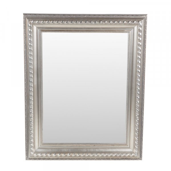 Gimle spegel - Silver/tr - 30x40 cm