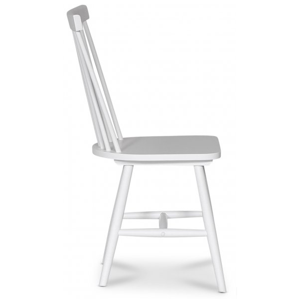 Pinnstol vit - Karl + Mbeltassar