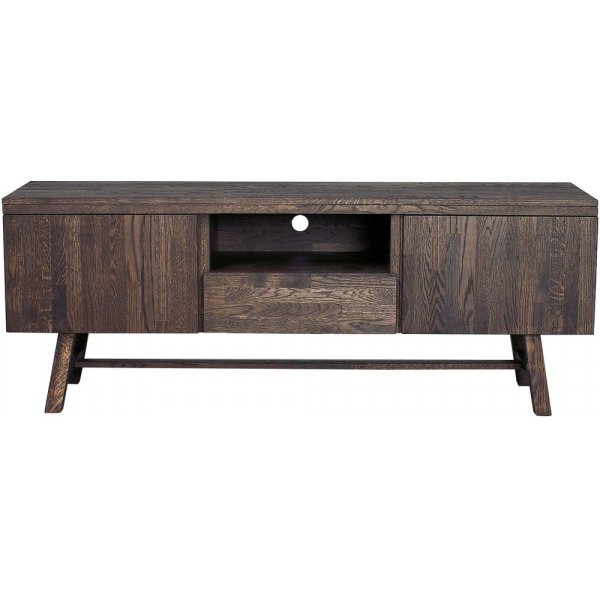 Alyssa TV-bänk - Borstad ek Alyssa TV-bänk - Borstad ek