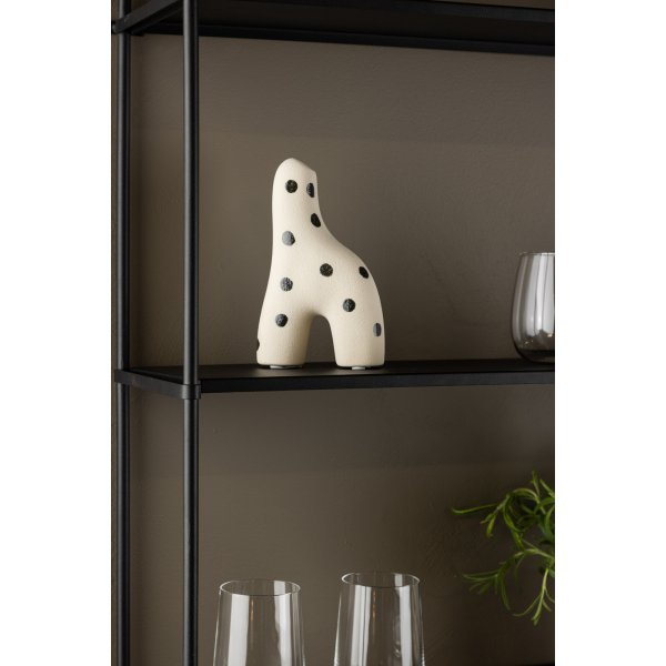 Aya vas - Svart/Vit Aya vas - Svart/Vit