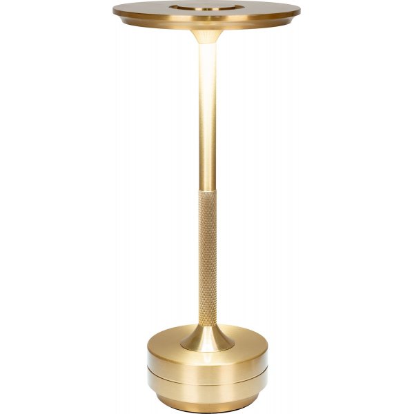 Lyneham oplaadbare LED tafellamp - Messing Lyneham oplaadbare LED tafellamp - Messing