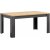 Hesen matbord 160-200 x 90 cm - Grafit/ek