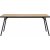 Table  manger Fishbone 180x90 cm - Noir / Chne