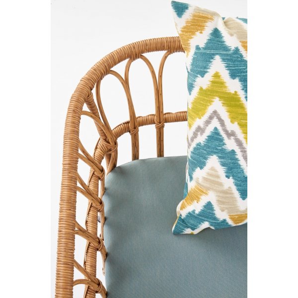 Ulm 2-zitsbank - Rotan + Textielreiniging voor meubels Ulm 2-zitsbank - Rotan + Textielreiniging voor meubels