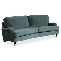 Kvarsebo Howard 3-sits svängd soffa - Mintgrön (Sammet) Kvarsebo Howard 3-sits svängd soffa - Mintgrön (Sammet)