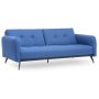 Sandbck 2-sits bddsoffa - Bl/svart