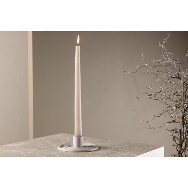 Dian ljusstake 12 x 4 cm - Gr�