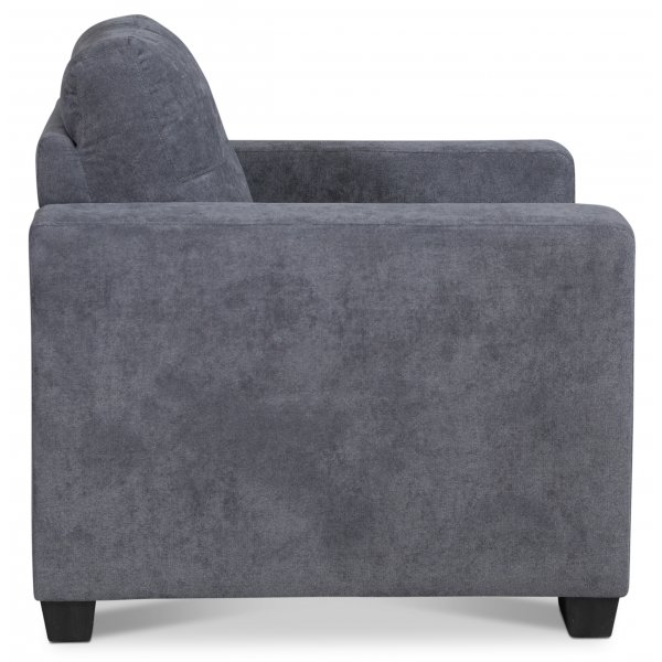 Friday fåtölj - Grå Chenille Friday fåtölj - Grå Chenille