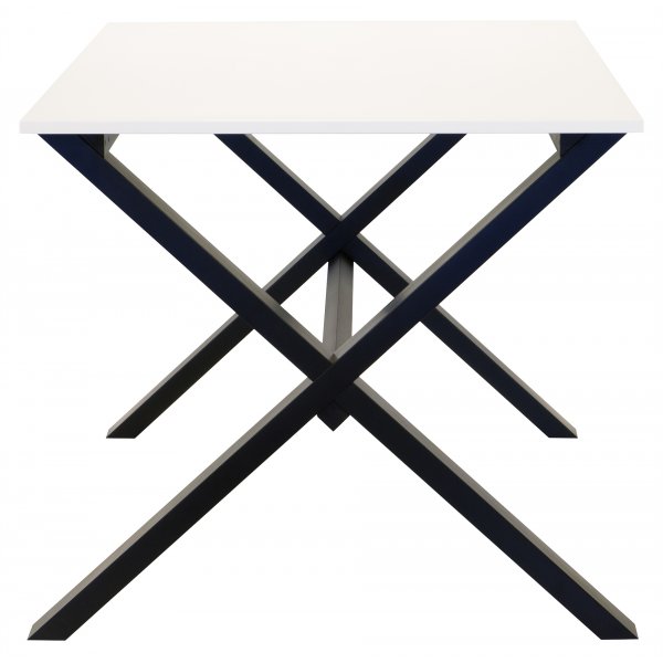 Artic matbord 220 svart / vit Artic matbord 220 svart / vit