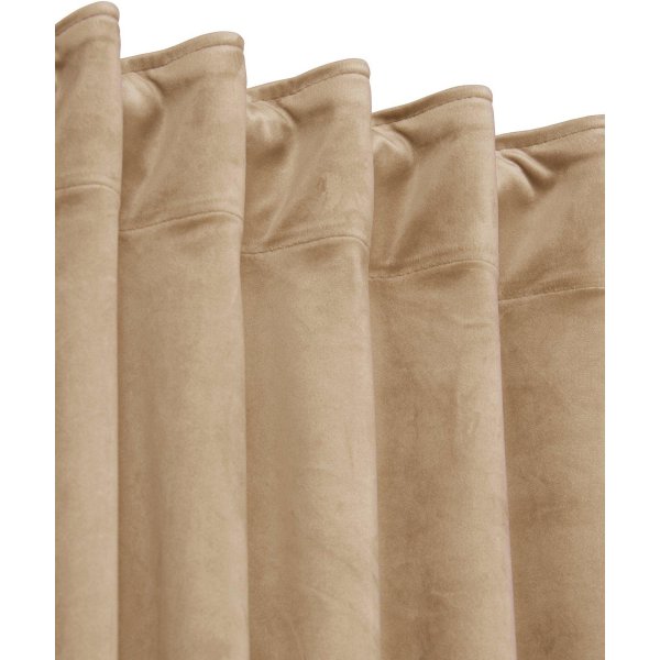 Elise gardin 2-pack 2 x 135 x 280 cm - Beige gul Elise gardin 2-pack 2 x 135 x 280 cm - Beige gul