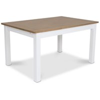 Skagen matbord 140 cm - Vit/Ekbets Skagen matbord 140 cm - Vit/Ekbets