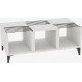 Vostok soffbord 100 x 50 cm - Vit