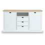 Fr sideboard - Vit / Oljad ek