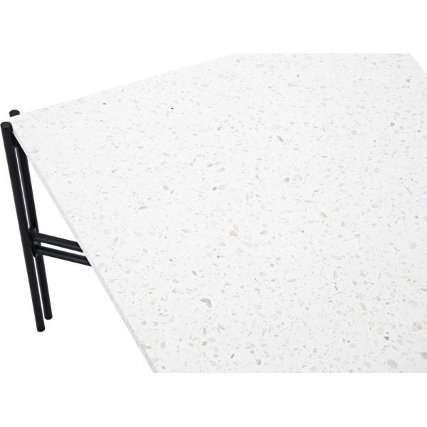 Table basse Fresca 75 x 75 cm - Terrazzo noir/blanc Table basse Fresca 75 x 75 cm - Terrazzo noir/blanc