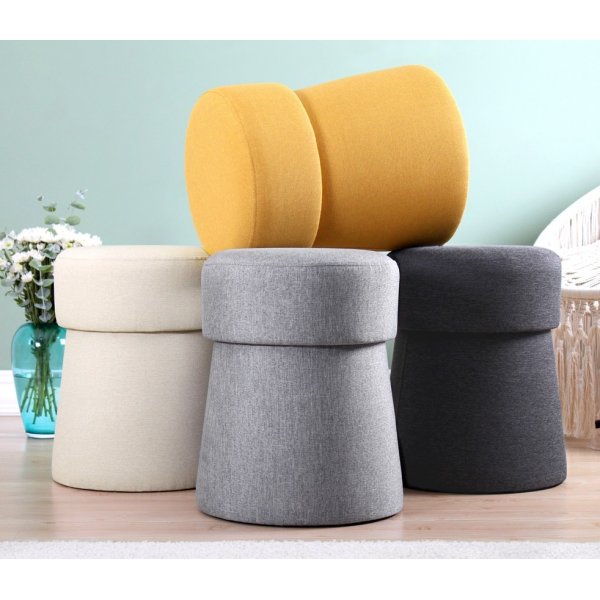 Pouf Beans - Jaune Moutarde Pouf Beans - Jaune Moutarde