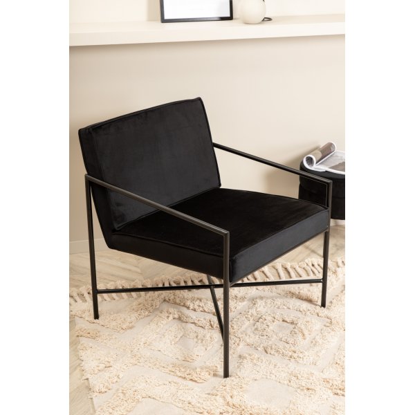 Tetra fåtölj - Svart Tetra fåtölj - Svart