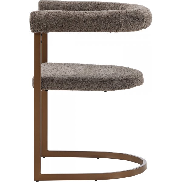 Morning dining stoel - Bruine boucl