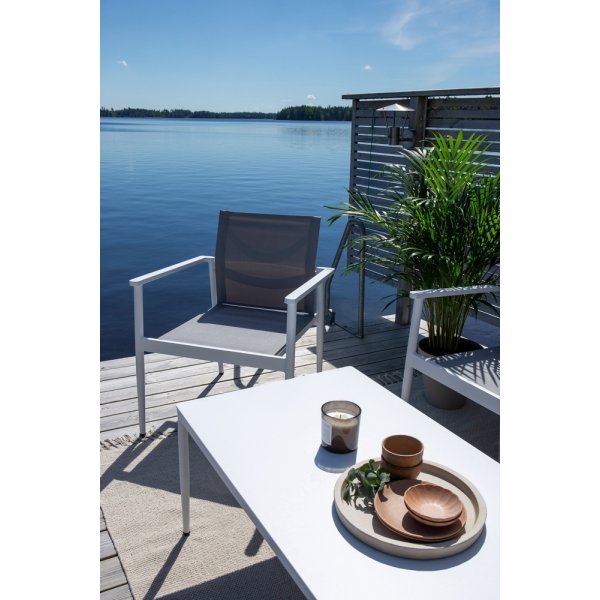 Groupe de canapés Break - Blanc/gris Groupe de canapés Break - Blanc/gris