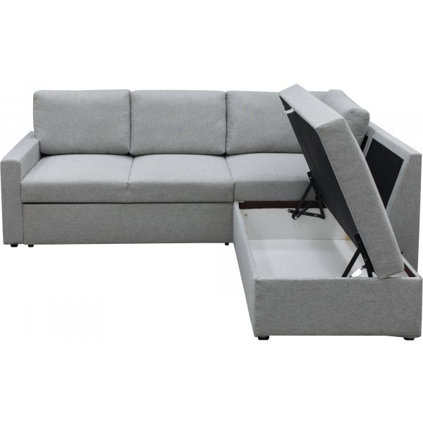 Bddsoffa med frvaring + Flckborttagare fr mbler