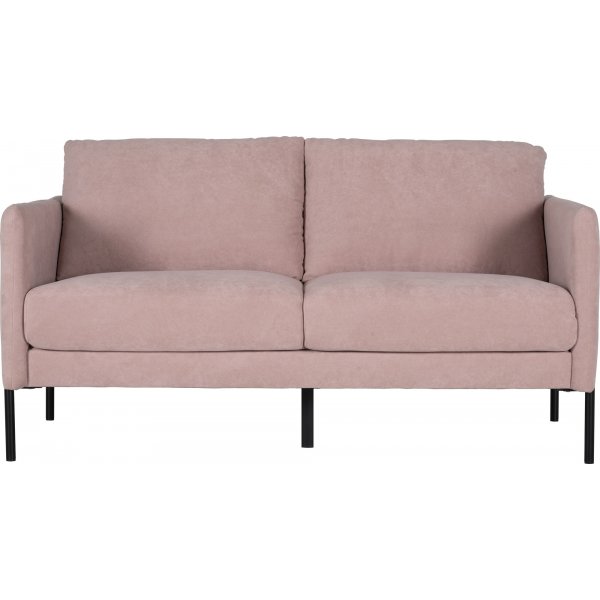 Kingsley 2,5-sits soffa i rosa sammet + Flckborttagare fr mbler