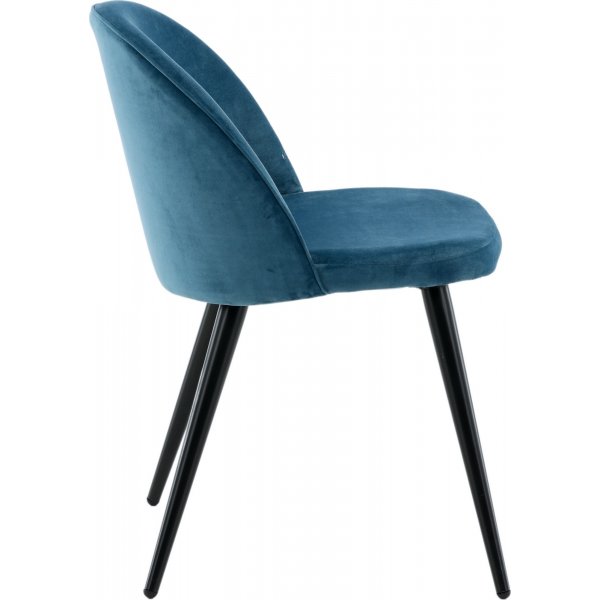 Alice matstol - Blå/svart Alice matstol - Blå/svart
