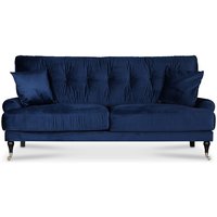 Adena 2-sits soffa - Midnattsblå sammet Adena 2-sits soffa - Midnattsblå sammet