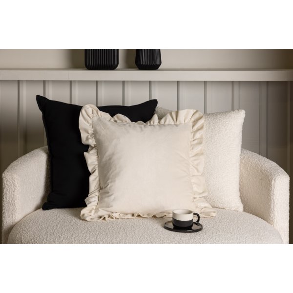 Hailey kussenhoes - Wit