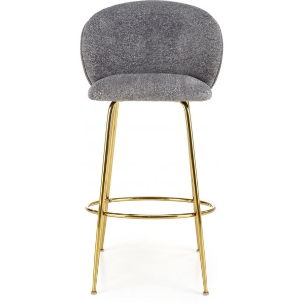 Tabouret de bar Pélican 116 - Gris/doré Tabouret de bar Pélican 116 - Gris/doré